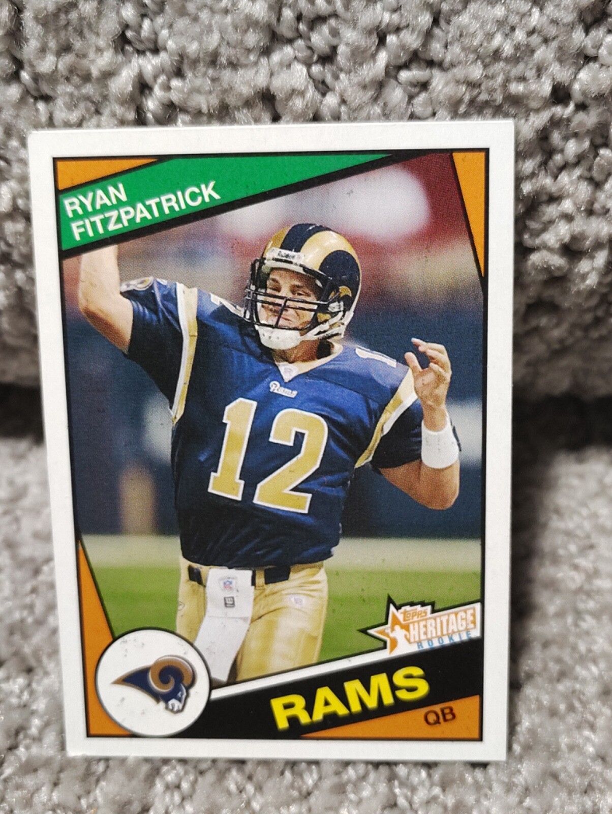 2005 Topps Heritage - Ryan Fitzpatrick #282 (RC)