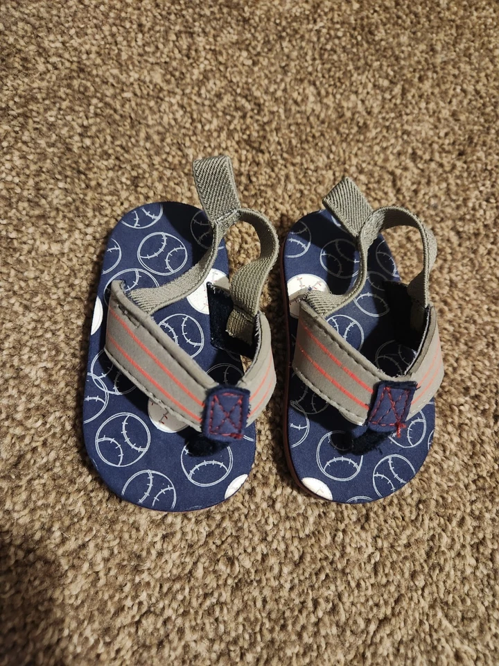 Chanclas bebé niño talla 2 Foto 2 de 4