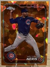 2024 Topps Chrome Update Sapphire - Hector Neris #USCS18 Orange Refractor /25