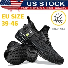 Mens Sports Shoes Male Mesh Casual Running Shoes Outdoor Non-slip Sneakers
