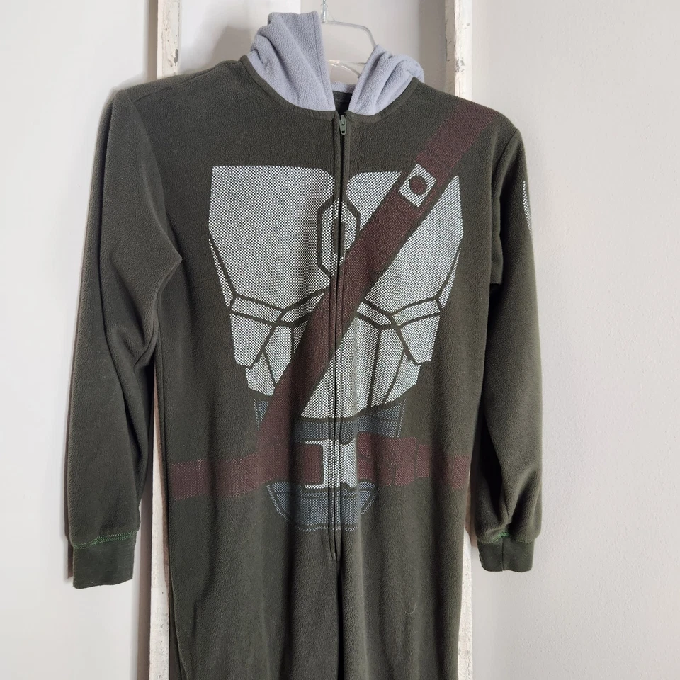 Pijama manddaloriano GAP Star Wars polar cremallera completa niños talla 10 Foto 2 de 4