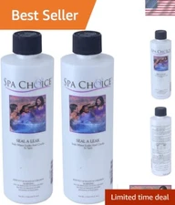 Liquid Spa Leak Sealer - Fast-Acting, 1-Pint, 2-Pack for Water Loss Prevention