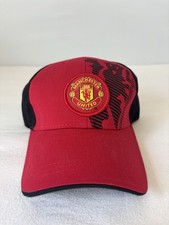 Manchester United Official Soccer Cap Red Black Logo