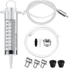 Brake Bleed Kit Hydraulic Disc Clutches Bleeding Kit Includes 100ml Syringe 50cm