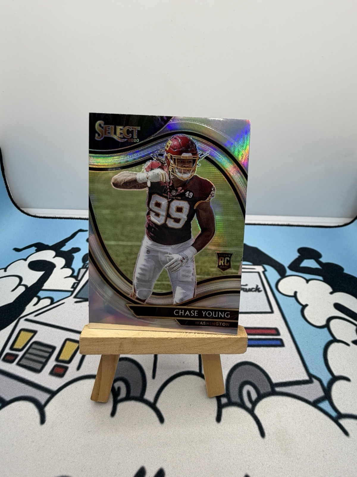 Chase Young 2020 Select Field Level Silver #364 Ohio St Washington Saints RC