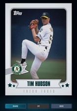 2015 Topps BUNT Digital Card Tim Hudson Fresh Faces 800cc Limited 