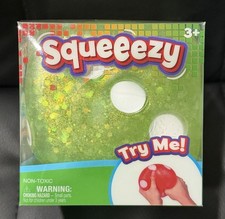 Squeeezy Squeeze Toy Dice Squishy Green Stress Relief Sensory Fidget Toy New