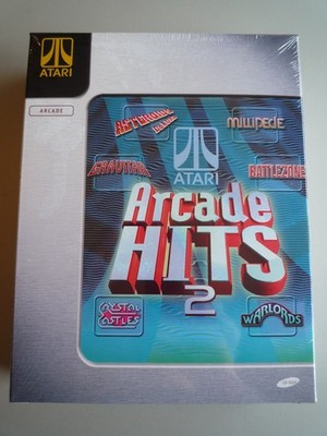 ARCADE HITS 2 - Gravitar, Millipede, Battlezone ATARI - PC Spiel Big Box NEU OVP