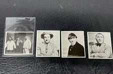 4 Vtg Three 3 Stooges B&W Photos Columbia Pictures Industries Norman Maurer
