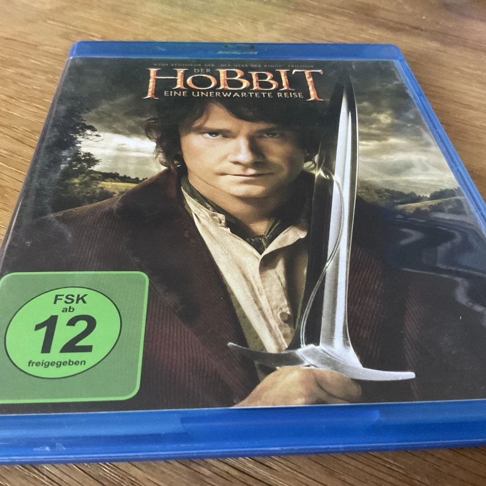 Blu-ray Film "Der Hobbit - Eine unerwartete Reise", Hülle Defekt, Auflösung  - Bild 1 von 3
