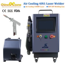 4IN1 1500W Laser Welding Machine Air Cooling Laser Cleaning Cutting Machine EU