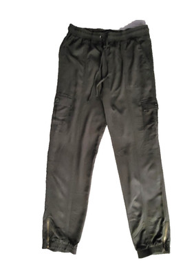 Primark leichte Hose mit Taschen Cargo Style  olivgrün Damen Gr. S ( 36 )