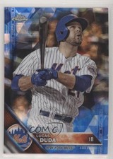 2016 Topps Box Set Chrome Sapphire Edition /250 Lucas Duda #548 02yu