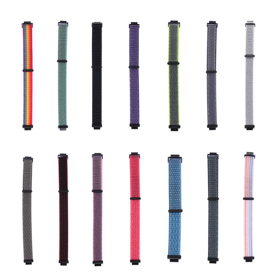 Tape Nylon Loop Strap Watch Band Bracelet Wristbands For Fitbit Inspire HR