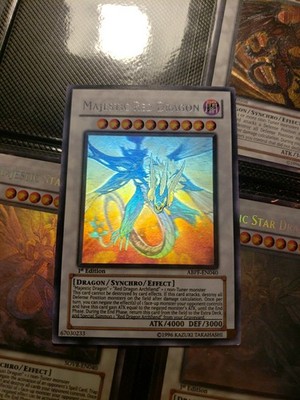 Yu-Gi-Oh! Absolute Powerforce Majestic Red Dragon ABPF-EN040 Ghost 1st Ed
