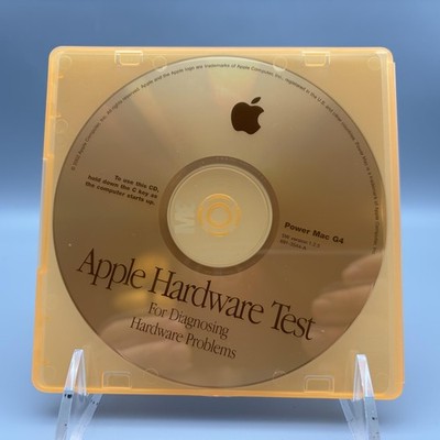 Apple Hardware Test CD Power Mac G4 SW 1.2.5 691-3544-A Diagnostic Utility