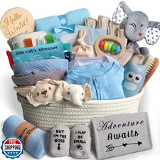 27-Piece Baby Shower Gifts for Boys, Newborn Essentials Must Have