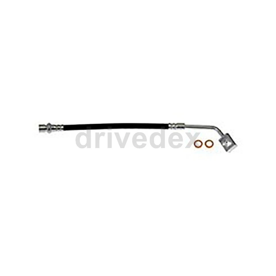 Pair Dorman - First Stop Brake Line Hose Fits 2011 2012 2013 Dodge Durango - Image 4 of 4