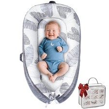 Baby Lounger, Baby Lounger for Newborn 0-24 Months, Premium Soft Breathable ...