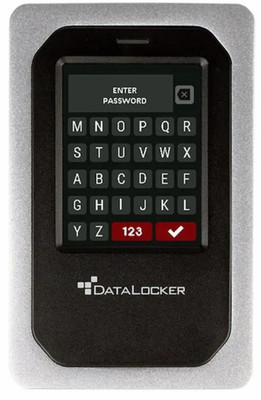 DataLocker DL4-2TB-FE Externe Verschlüsselte Festplatte, FIPS 140-2 L3, AES 256-bit