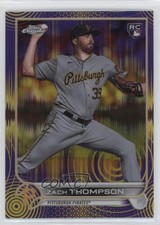 2022 Topps Chrome Sonic Purple & Yellow Pulse Refractor /299 Zach Thompson 15kw