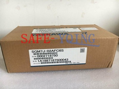 1PCS YASKAWA Servo Motor SGM7J-02AFC6S New
