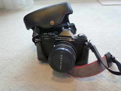 Pentax MV Spiegelreflexkamera Zubehörpaket Blitz Tasche