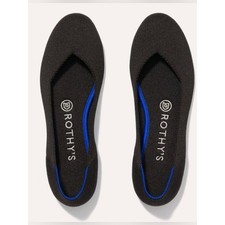 Rothy's Black Round Toe Knit Flats Size 8
