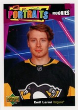 2020-2021 Upper Deck Series 2 UD Portraits Emil Larmi Pittsburgh Penguins #P-97