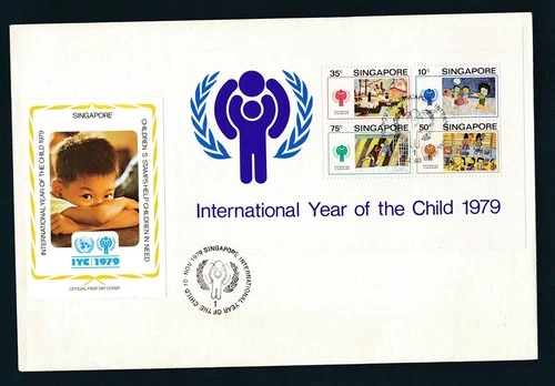 D482129 Singapore FDC International Year of the Child 1979