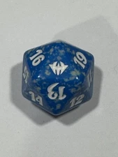 DKA Dark Ascension Blue Spindown Dice Die D20 - MTG Magic: The Gathering
