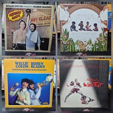 🚨Lote X 4 Vynil🚨Willie Colón & Rubén Blades Latin, Salsa, Afro-Cuban, 1970s 🚨