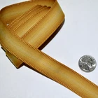 2.5 yd (90") Samuel & Son STRATA OMBRE BORDER Jasmine Yellow Ochre 1"w TAPE Trim