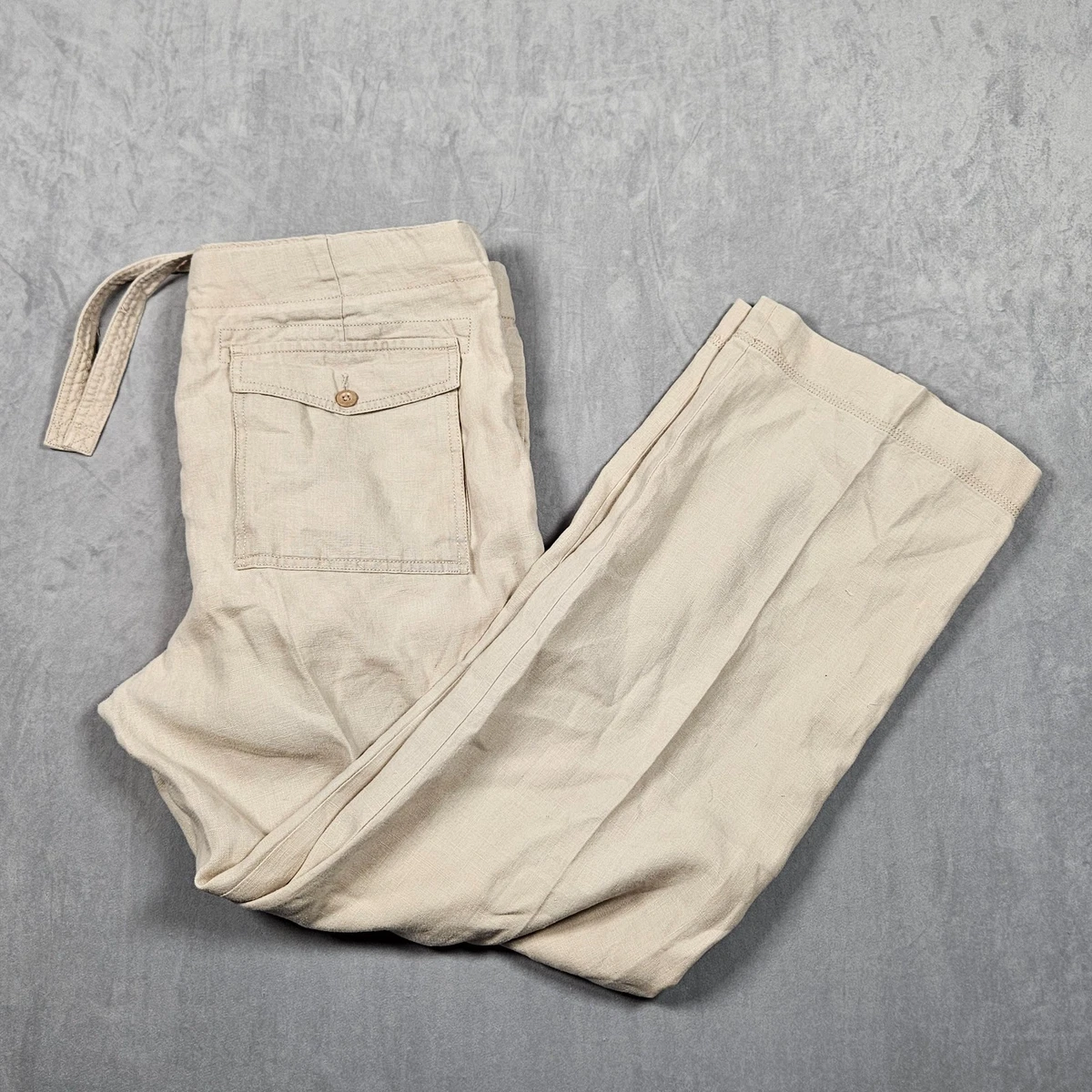 Pantalon Habillé Banana Republic Homme 32x32 Gris Kentfield - Plat Devant
