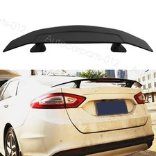 For Ford Focus Sedan Matte Black 46 Gt Style Rear Trunk Spoiler Racing Wing