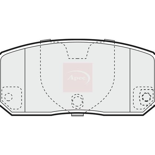 For SUZUKI IGNIS I FH 2000 to 2005 BRAKE PADS (REAR) (R90) PAD1399
