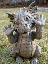 Ebros Whimsical Garden Dragon Making Funny Fa...