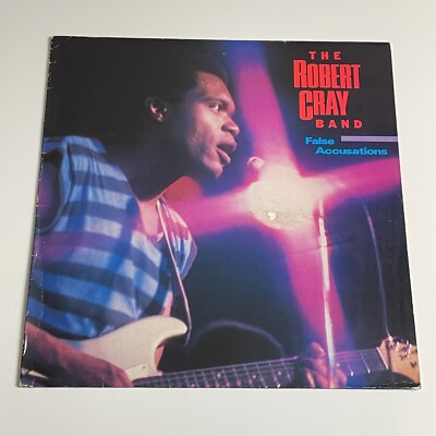 The Robert Cray Band - False Accusations LP Vinyl Record A1/B1- FIEND 43 VG+
