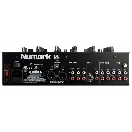 Numark M6USB USB DJ Mixer 4 Channel M6-USB - BNIB - Belfield Music - BNIB - BM - Picture 4 of 4