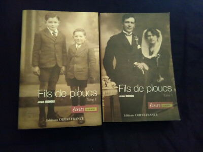 Komplettset Fils de ploucs 1 & 2 Autogramme Jean Rohou Truffé Bretagne Bauer
