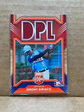 JEREMY SIRIACO 2022 PANINI ELITE EXTRA EDITION RELIC ORANGE /199 DM-JS