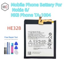 New High Quality Battery Replacement for Nokia 8 TA-1012 TA-1004 HE328 TOOLS