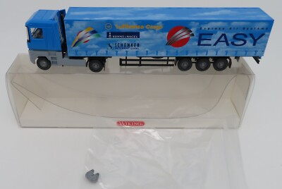 WIKING HO 1/87 TRUCK RENAULT MAGNUM AE 500 HP SEMI TRAILER EASY #5464038 BOX