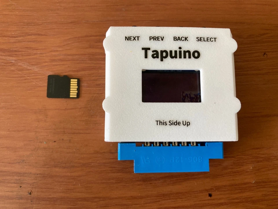 Tapuino Commodore Datasette Emulator for C64 TAP Files Powered by Cassette Port - Bild 3 von 4