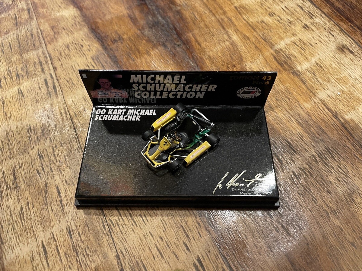 シュコー Grand-Prix Set Studio 腕時計　ミニカー　セット KART Go Kart M. Schumacher Europe Champion 1987 1/43