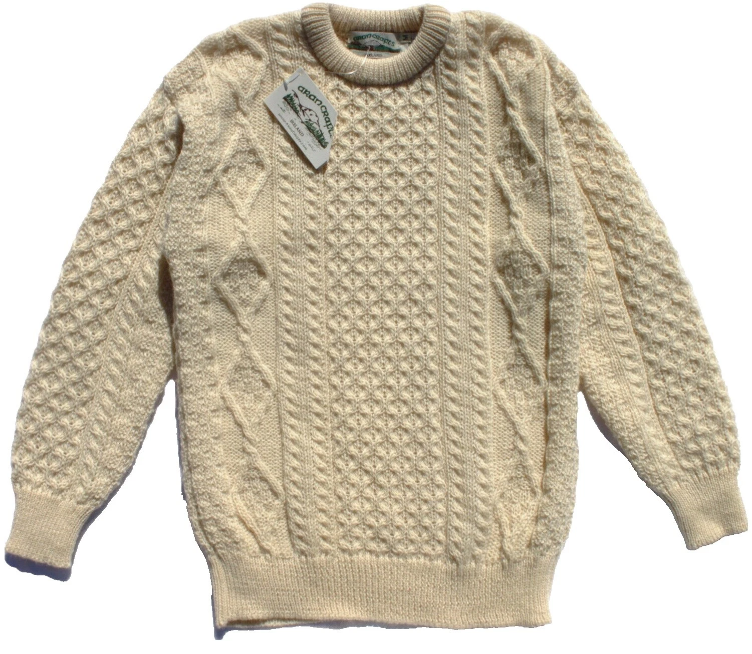 Wool Sweaters for Men Aran Crafts