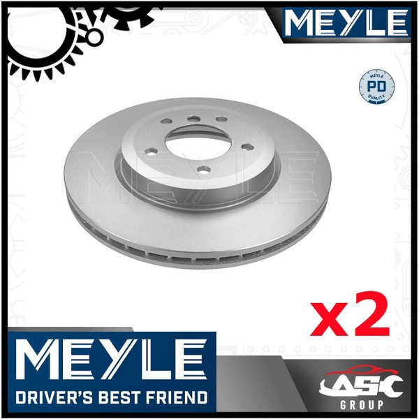 Meyle Bremsscheiben Satz (2) Vorne FüR BMW 3Er E46, Z4 E85 E86 325Mm-image