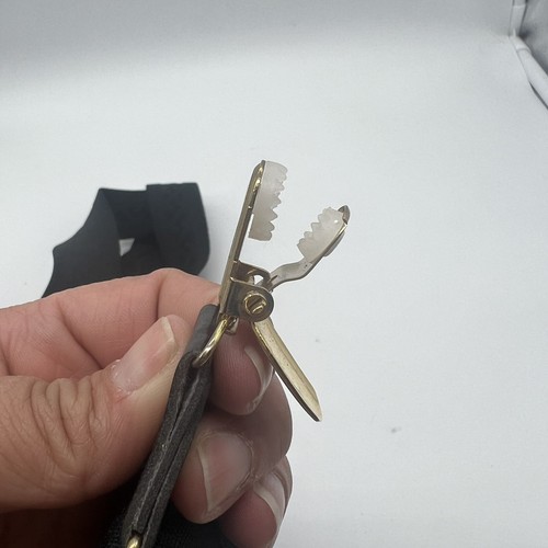 Tirantes elásticos vintage tipo clip para hombre hechos en Inglaterra abuelo - Imagen 9 de 9