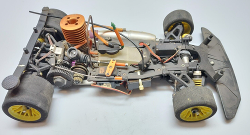 Vintage Serpent Vector V Nitro RC Car AWD w/ Mauro Collari RB Concept Engine - Picture 5 of 24