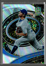 2021 Panini Spectra Splatter #92 Trevor Bauer /8